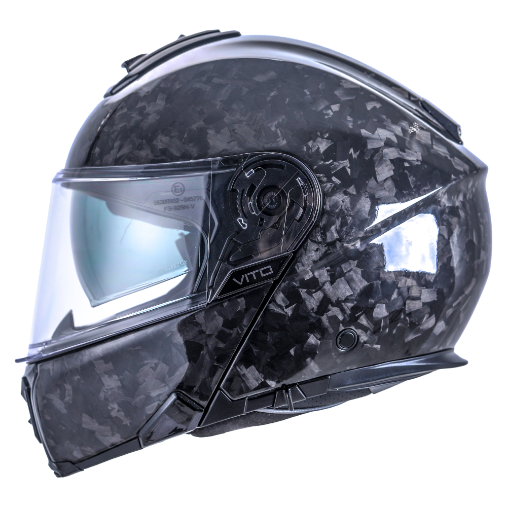 Helmet vito flip-up carbon - forged carbon