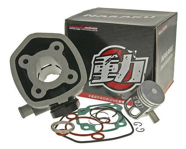 Cilinder Naraku gietijzer 50cc Minarelli hor lc nk101.13