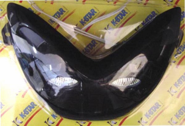 Koplamp Yamaha Aerox DMP special halogeen.