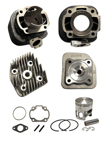 Cilinder met kop Polini 47mm p12 Minarelli hor Ac 166.0076 12