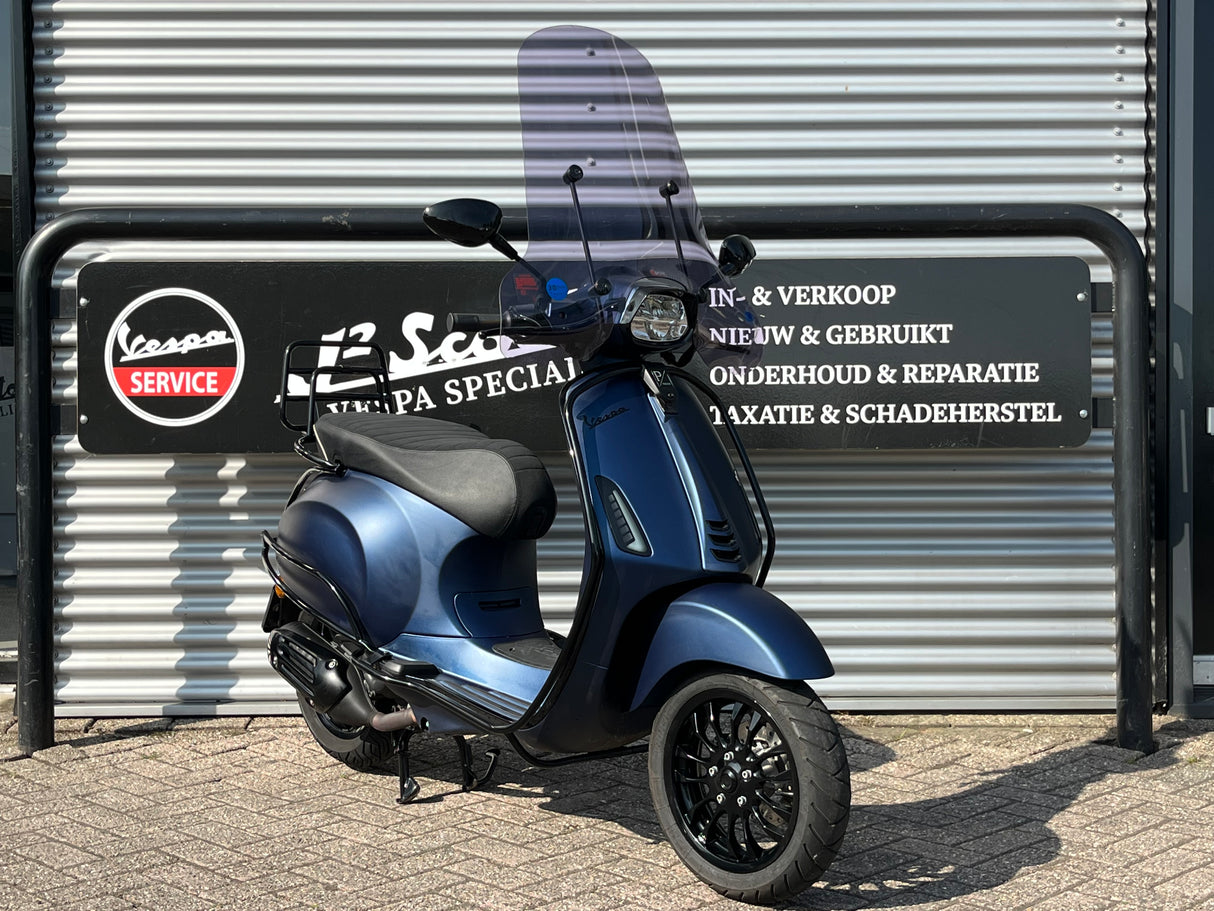 Vespa Sprint Opaco Midnight Blue Brom 2021 7488 km Full Option