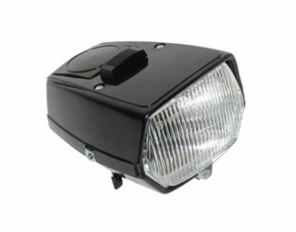 Koplamp DMP vierkant + schakelaar Puch Maxi.