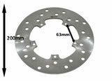 Remschijf Piaggio origineel voor 200mm Gilera Runner / Et2 / Et4 / Fly /  Lxv / Primavera / Sprint / Vespa Lx / Vespa S / Zip Sp / 56395r