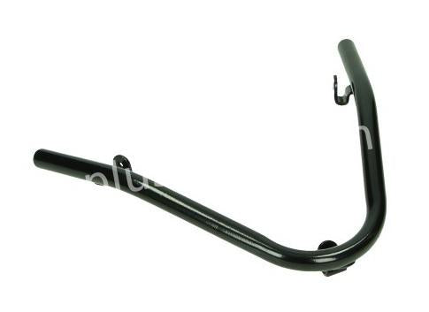 Spatbordbeugel Piaggio Zip Glans Zwart