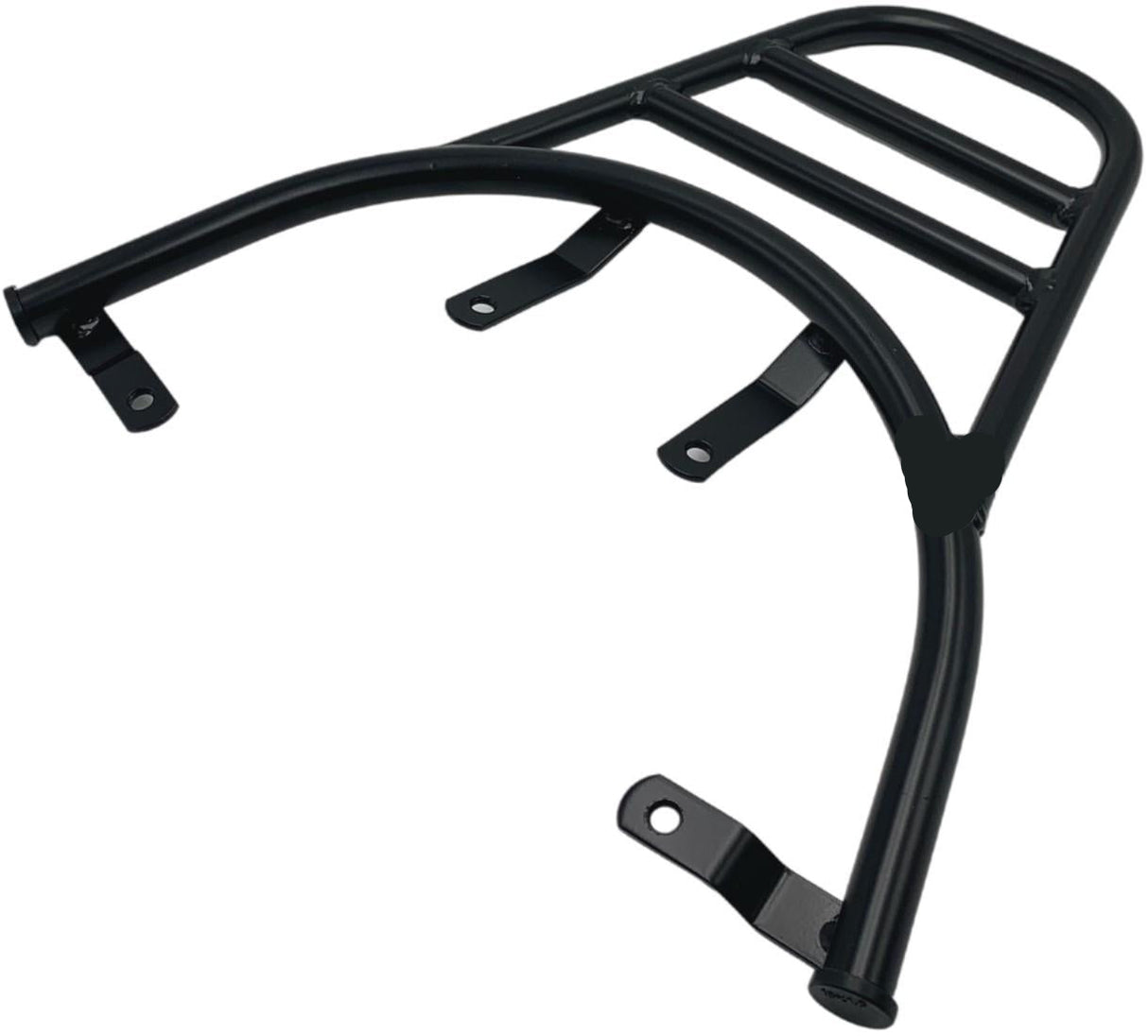 Wheelierekje / kofferdrager mat / glans zwart Piaggio Zip 2000