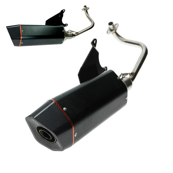 Uitlaat Bullet Racing Piaggio Zip 4t 2v