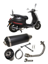 Uitlaat Power1 euro 2 Evo 1  Vespa Primavera 4takt 2v aluminium