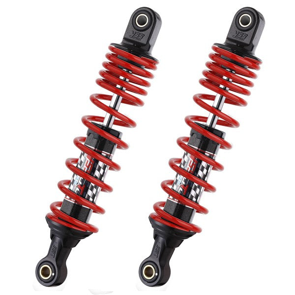 Schokbrekerset Yss Hybrid DTG maxi scooter Piaggio Beverly x7 125 250 / Evo 125 250 Horwin achter 360mm past op x8