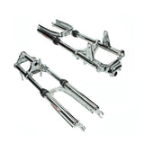 Voorvork Ebr lang breed + versterkte stabilisator compleet Puch Maxi