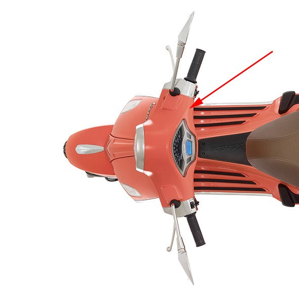 Onderstuurkap orgineel roze 889A Vespa Primavera