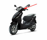 Stuurkap orgineel zwart grafite 79A Piaggio fly