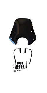 Windscherm Laag Smoke / Glans Zwart / Mat Zwart Piaggio Zip Model Origineel