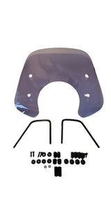Windscherm laag smoke / helder (transparant) Vespa Primavera