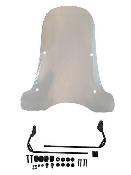 Windscherm Hoog Smoke / Helder (transparant) Segway E Series Model Origineel
