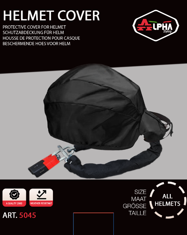 ALPHA COVER HELM HOES/TAS