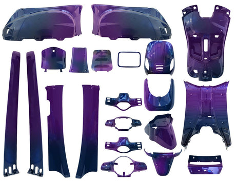 Kappenset 21 delig voor o.a. LA SOURIS VESPELINI / AGM VX50 / BTC Riva / CHINA SCOOTER