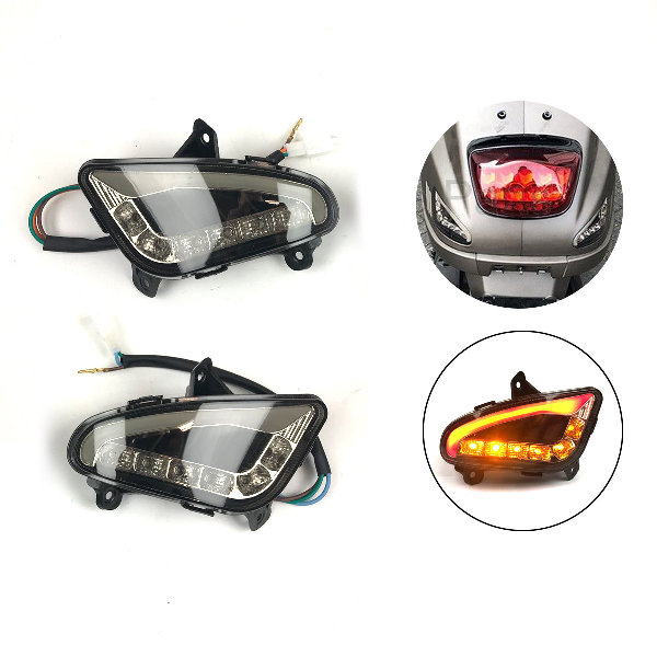 LED knipperlicht set achter E4 - AGM VX / Berini Napoli / BTC Riva / Turbho RL-50 / China