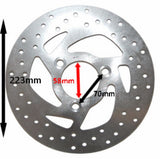 Remschijf voor 226mm Peugeot Elystar / People