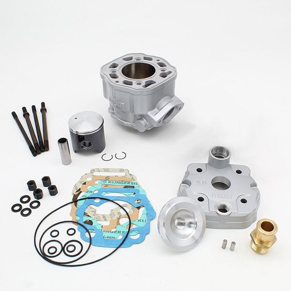 Cilinder met kop Italkit 71cc Gilardoni 47.6mm Derbi Senda 2006 ck.12.770.g1