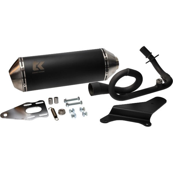 Uitlaat Turbokit Vespa Gts Gmax /  Primavera / Sprint / e keur euro 4 19 / 20 aluminium   m4t185
