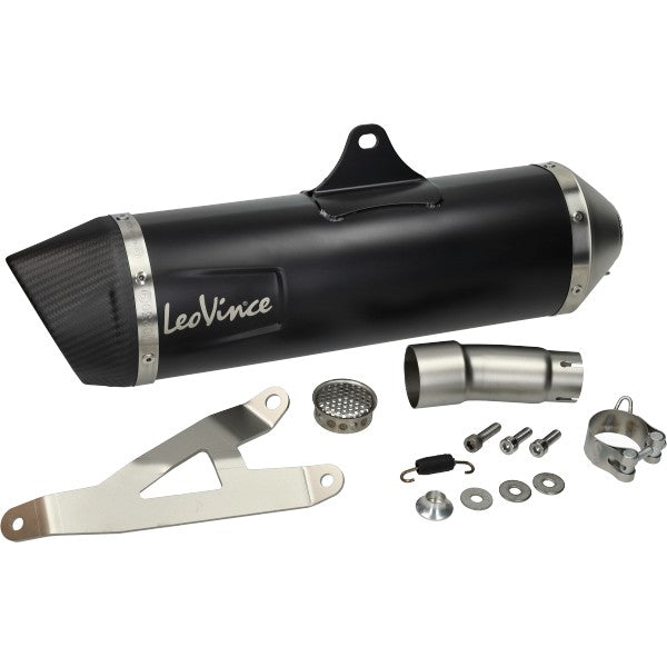Uitlaat Leovince slip on Piaggio  atlantic / fuoco / nexus 500cc / x8 / x9 500cc / mp3 500cc / mp3 400cc