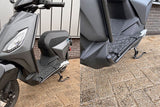 sierbeugelset Regia voorschem+treeplank made in EU hoogglans past op piaggio1 one