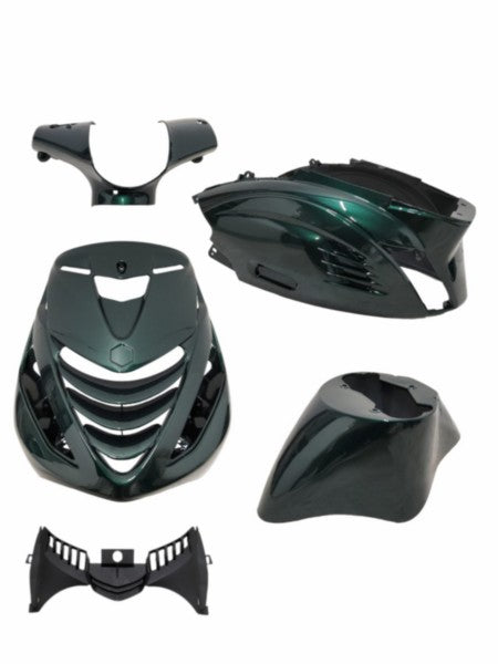 Kappenset RS1 air met luchthappers Piaggio Zip 2000