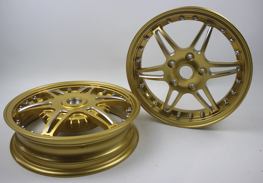 Velgenset Sport style voor / achter Vespa Sprint / Primavera