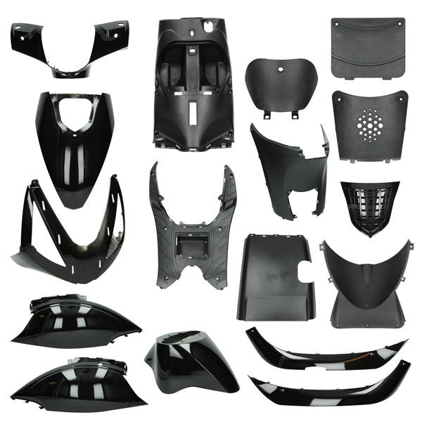 Kappenset zwart 17 delig BTC StreetLine, AGM La Souris, Turbho CZ, Zip China replica
