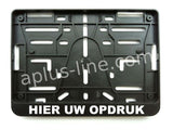 KENTEKENPLAATHOUDERS BELGIE - MOTOR (MINIMALE AFNAME 100 STUKS)