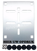 KENTEKENPLAATHOUDER KLASSE A/B ALUMINIUM BELGIE