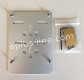 KENTEKENPLAATHOUDER KLASSE A/B ALUMINIUM BELGIE