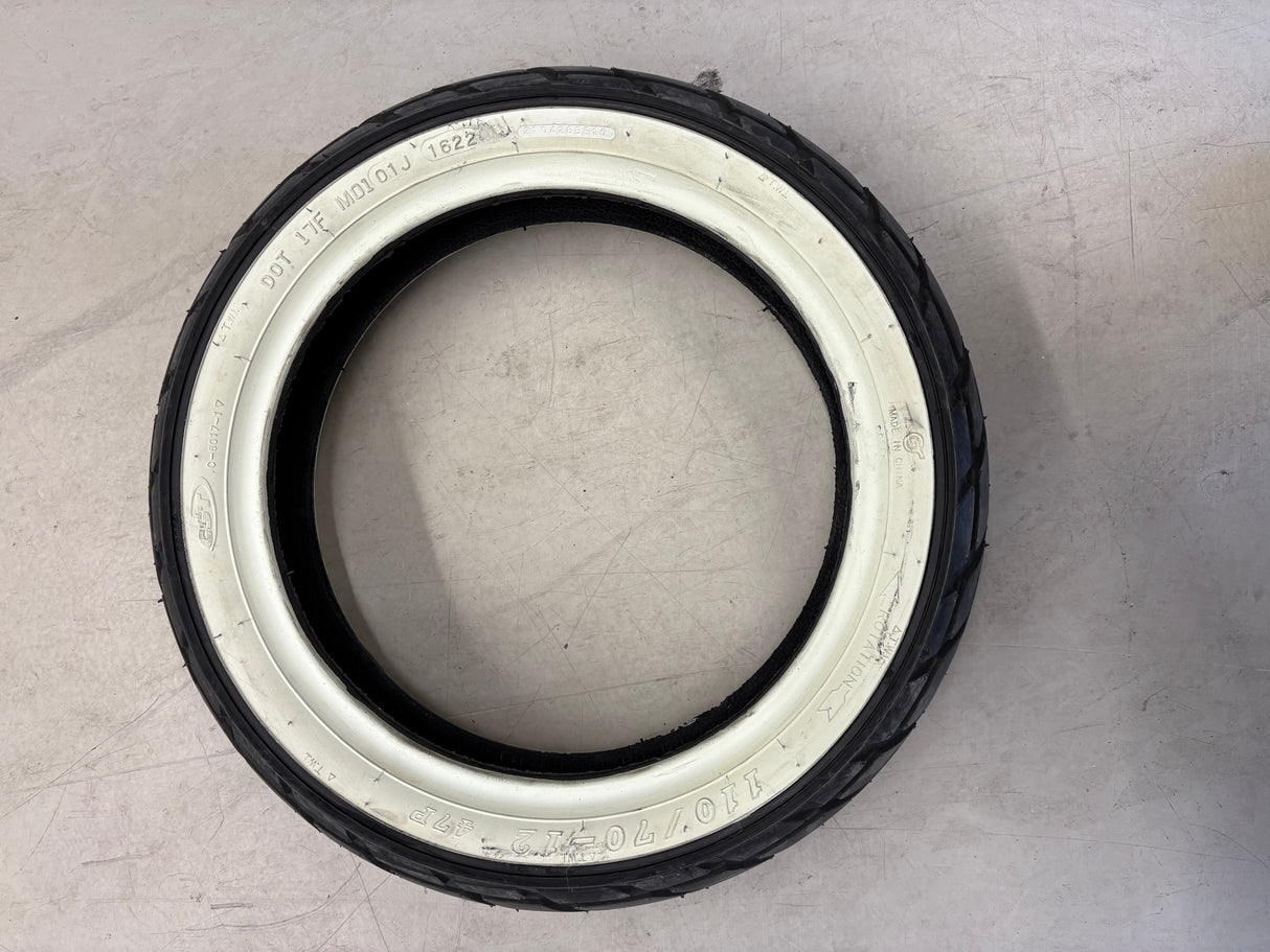Whitewall band  CST Vespa Sprint 110-70/12