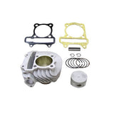 Cilinder Power1 + zuiger aluminium snel 125cc 61mm Sco Gy6