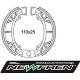Remsegmentset newfren Peugeot Kisbee / Tweet / Cello Allo / Fiddle / Ludix / Orbit / Sco China 4takt /  gf1043