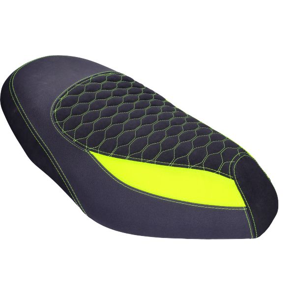 Buddydek Regia GP1 Geel Fluor past op zip2000 Zadelhoes