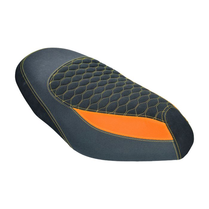 Buddydek Regia GP1 Oranje Fluor past op zip2000 Zadelhoes