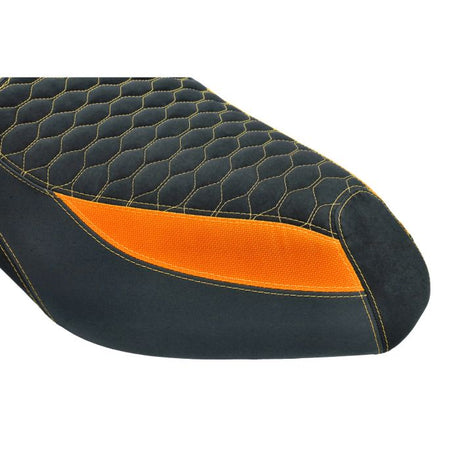 Buddydek Regia GP1 Oranje Fluor past op zip2000 Zadelhoes