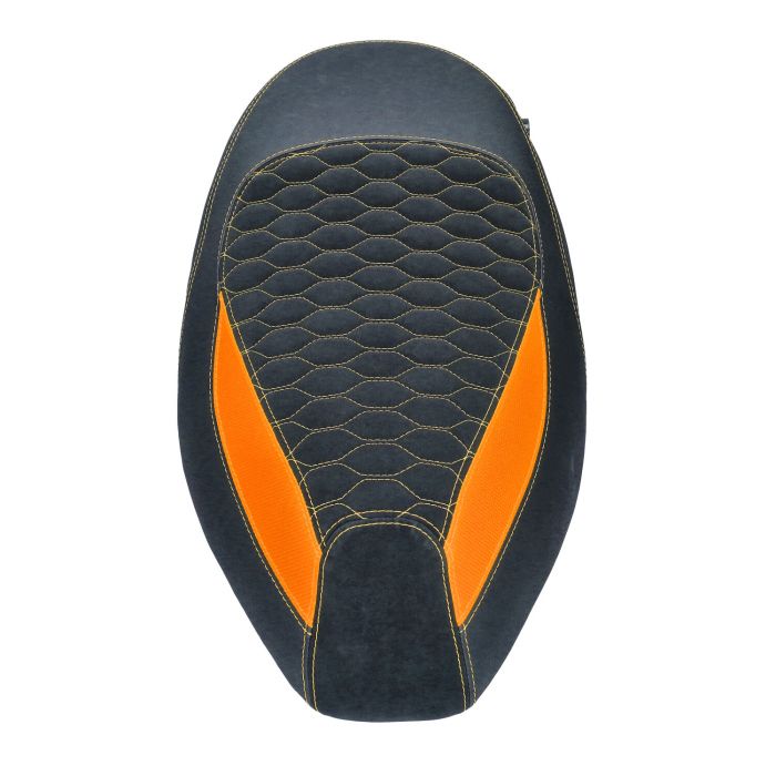 Buddydek Regia GP1 Oranje Fluor past op zip2000 Zadelhoes