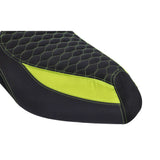 Buddydek Regia GP1 Geel Fluor past op zip2000 Zadelhoes