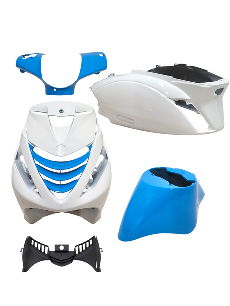 Kappenset compleet DMP Model SP EVO 1 5-delig Piaggio Zip