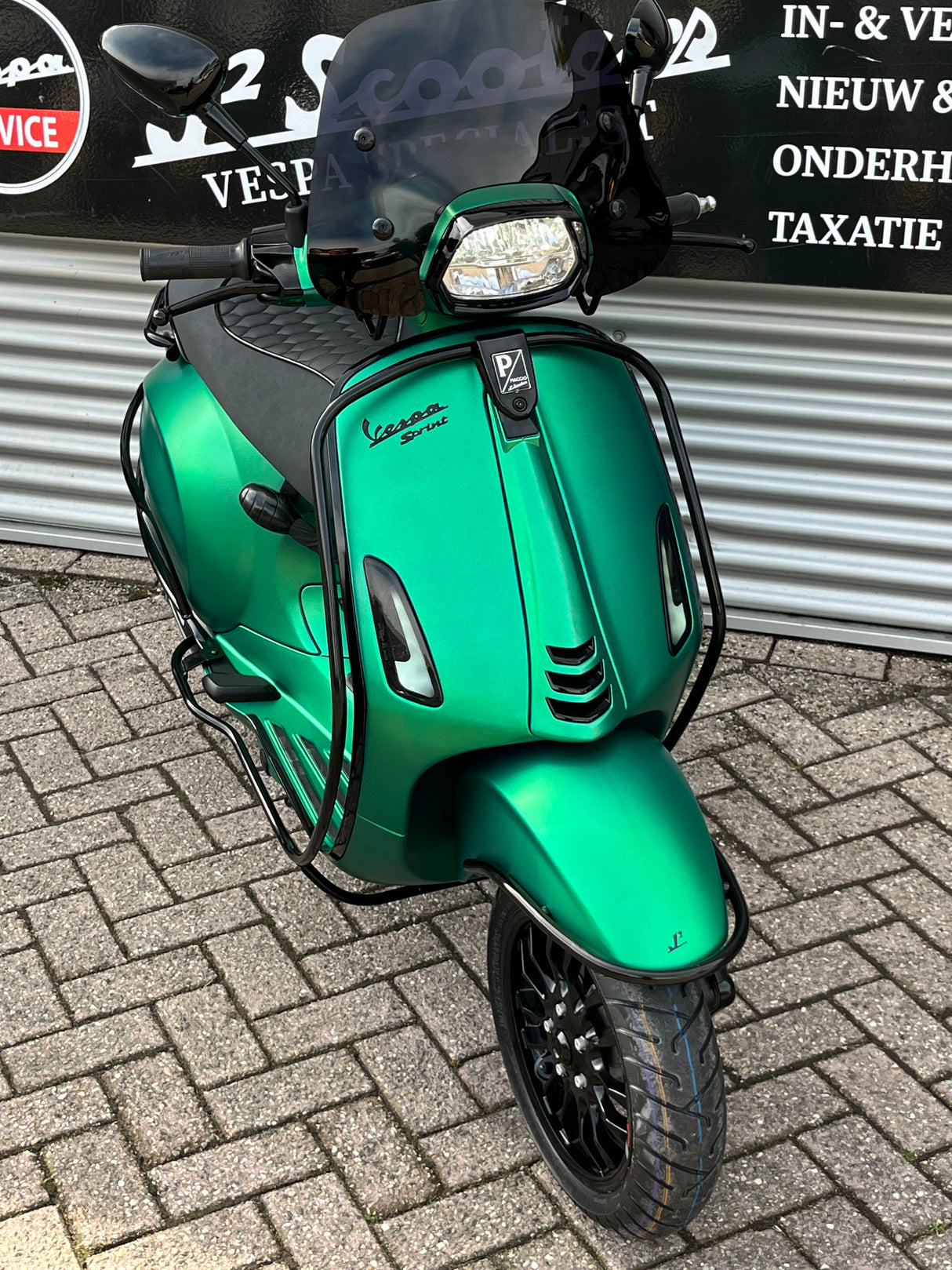 Vespa Sprint Isle of Man Green Brom 2021 6484 km 1 eig