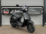 Vespa Sprint Mat Zwart Snor/Brom 2019 15831 km GARANTIE