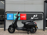 Vespa Elettrica Mat Zwart Brom 2024 422 km GARANTIE