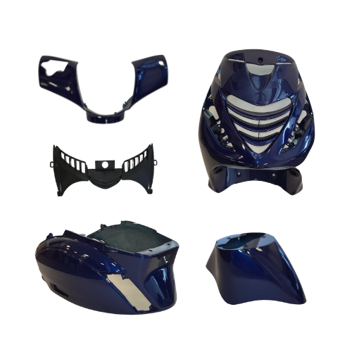 Kappenset SP Piaggio Zip BMW Blauw