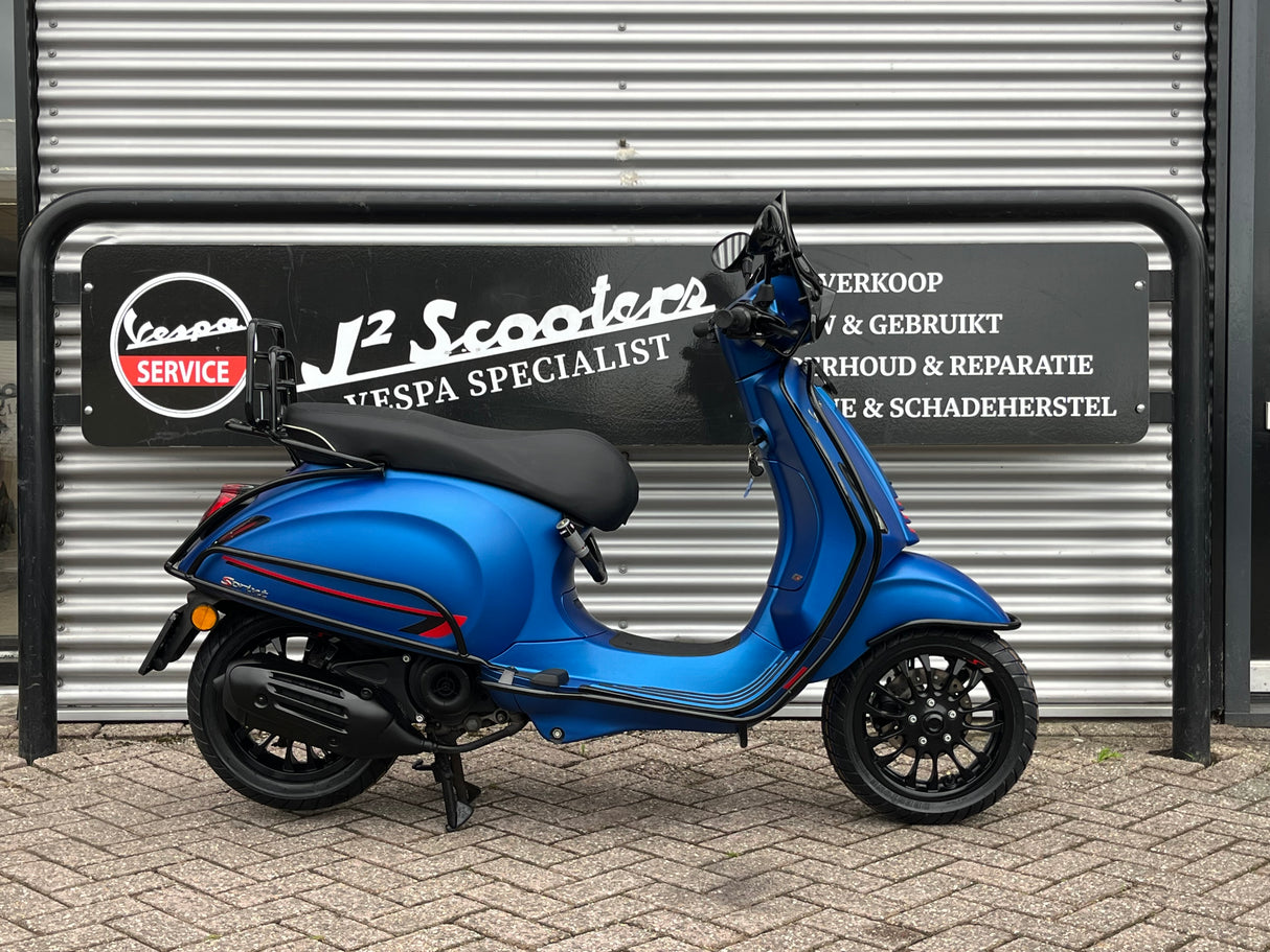 Vespa Sprint 80cc Blu Vivace Snor(scooter) 2020 8492 km 1 eig