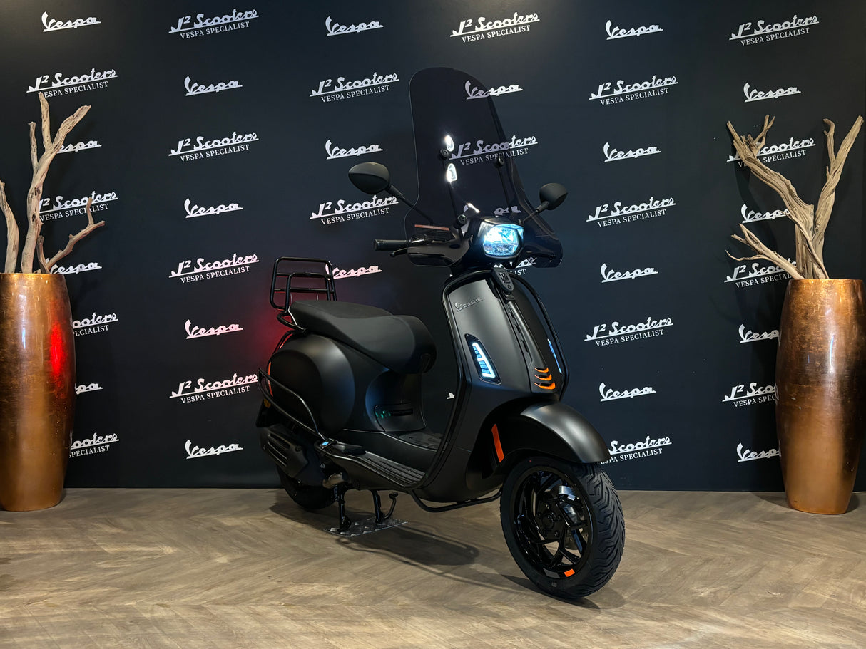 Vespa Sprint S E5 FACELIFT mat zwart NERO CONVINTO MATT