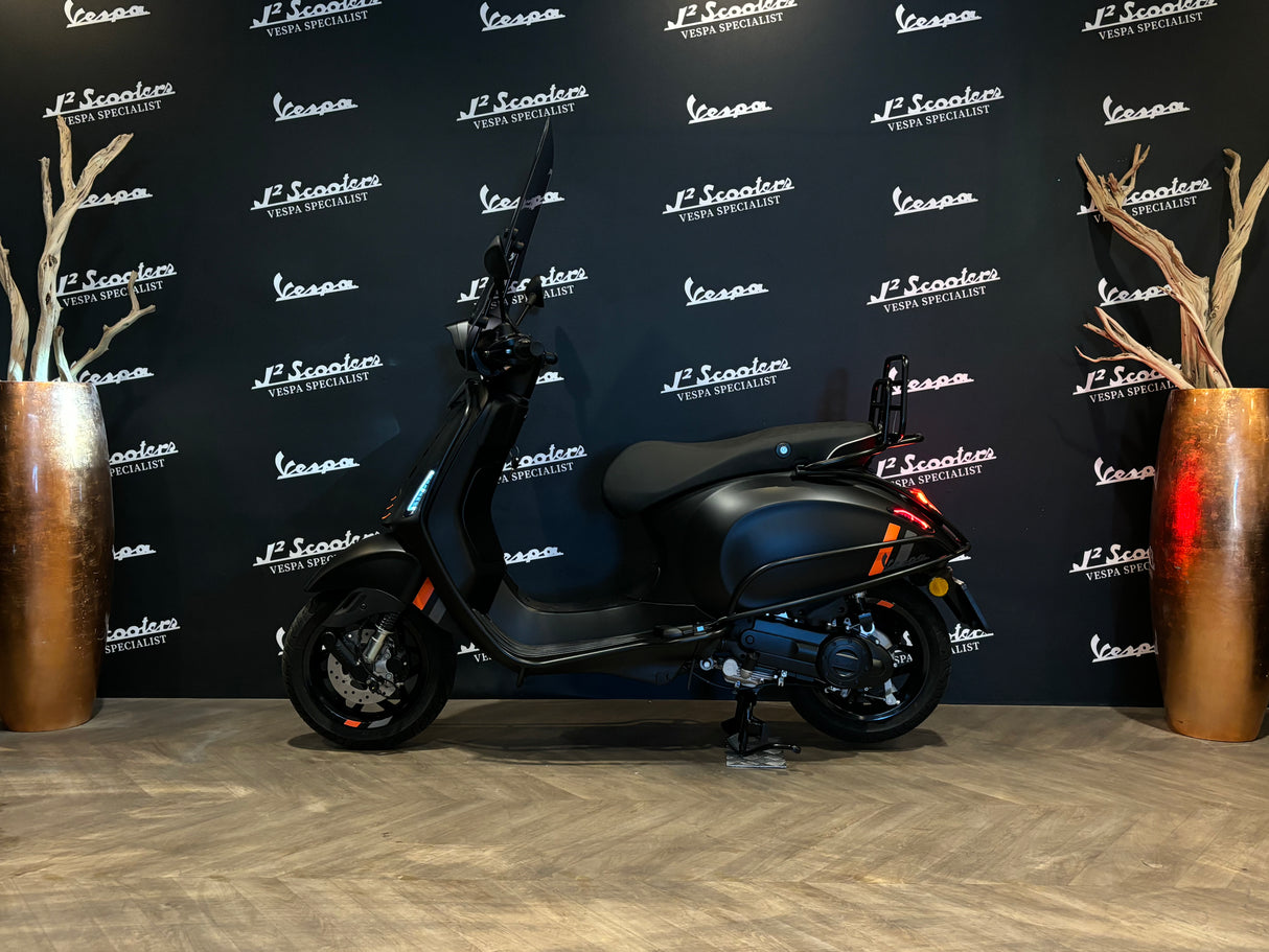 Vespa Sprint S E5 FACELIFT mat zwart NERO CONVINTO MATT