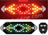 ACHTERLICHT APLUS UNIVERSEEL E-STEP/E-BIKE (BL01) + AFSTANDSBEDIENING