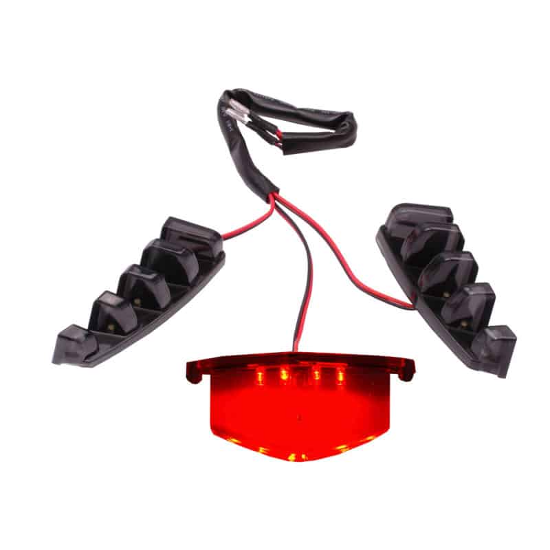 LED grill verlichting rood Piaggio Zip